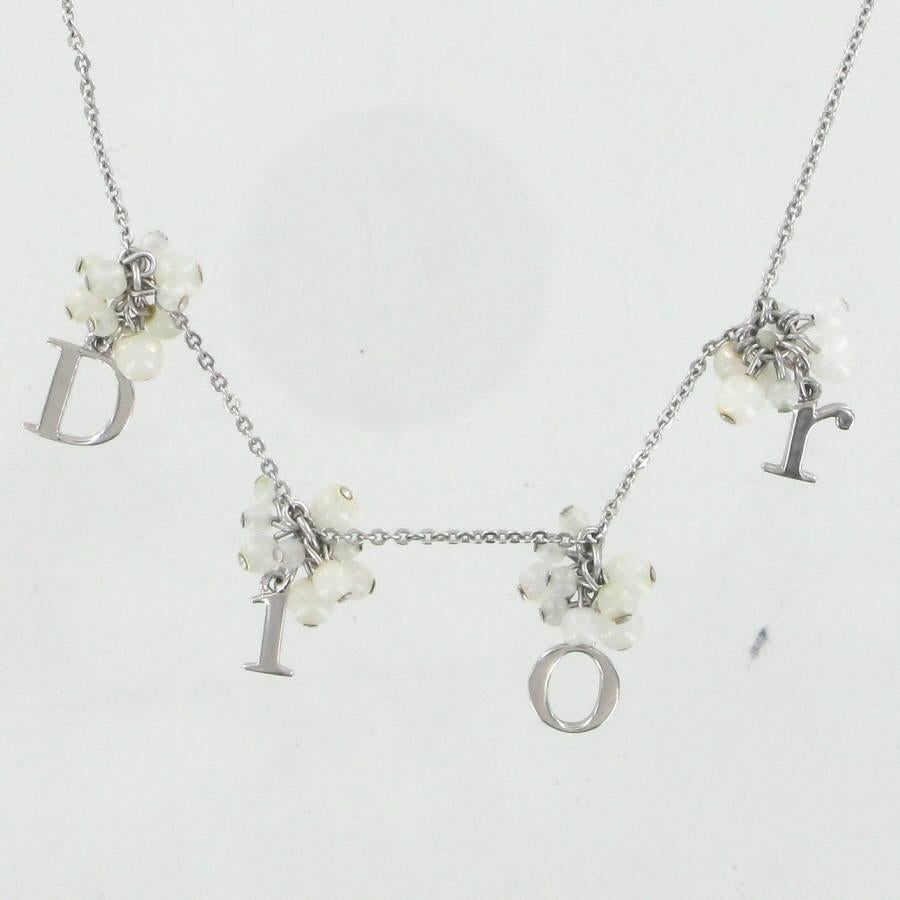 Christian Dior Necklace  Silver  goldbuttonparis